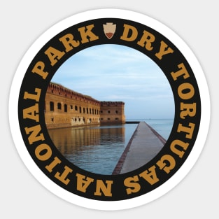 Dry Tortugas National Park circle Sticker